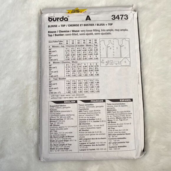 2 Burda Sewing Patterns - Picture 5 of 5